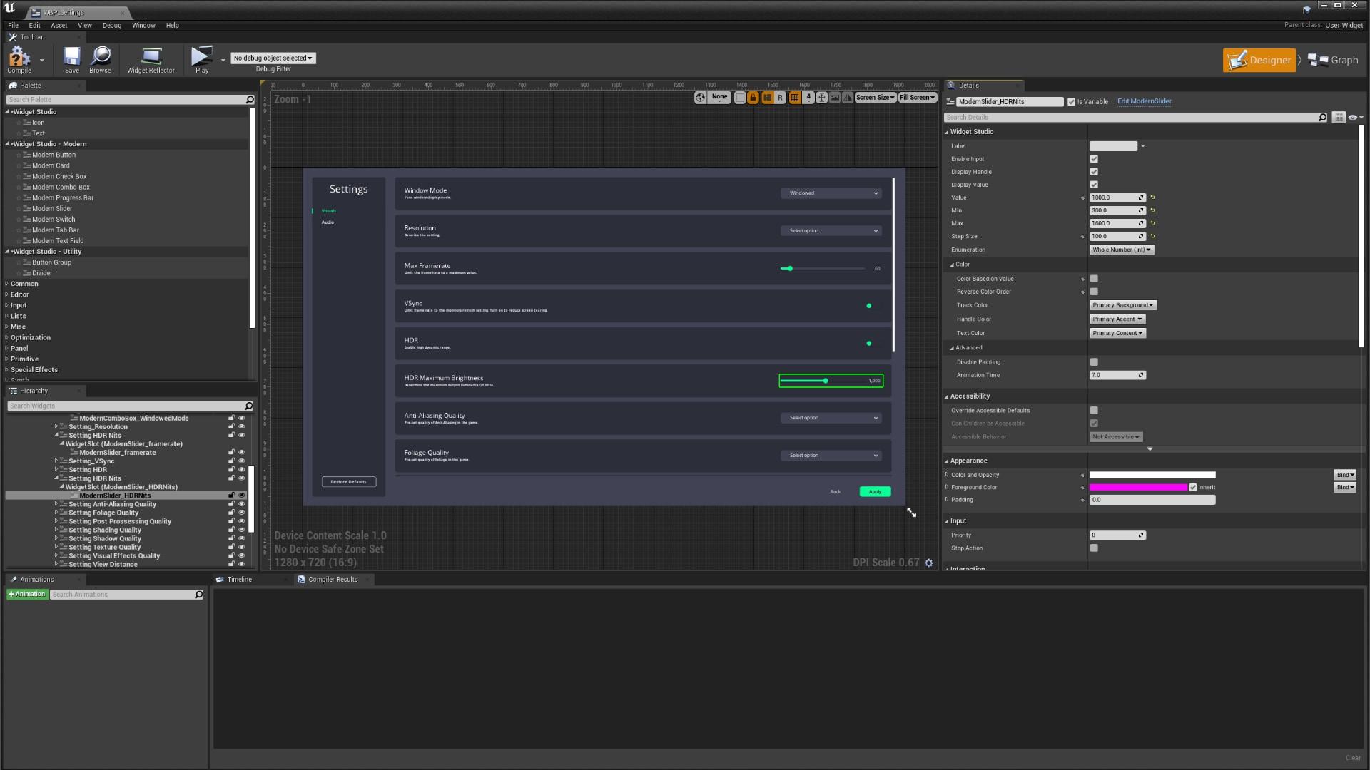 Widget Studio
